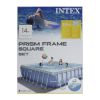 Бассейн каркасный, квадратный Prism Frame Set, 427х107 см, фильтр-насос, лестница 28764NP INTEX