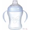 Поильник 240 мл с силиконовым носиком и ручками, цвет Голубой 6+ Nuby