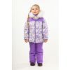 Зимний комплект из мембраны "Ирина" сиреневый/сиреневый р.110,116,122,128,134