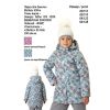 Зимняя парка для девочки 838М рост 110, 116, 122, 128