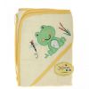 Уголок махровый Этелька "Лягушонок" 76х76 см, 100% хлопок, 300 г/м2