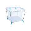 Детский манеж «Квадрат Экстра», цвет голубой