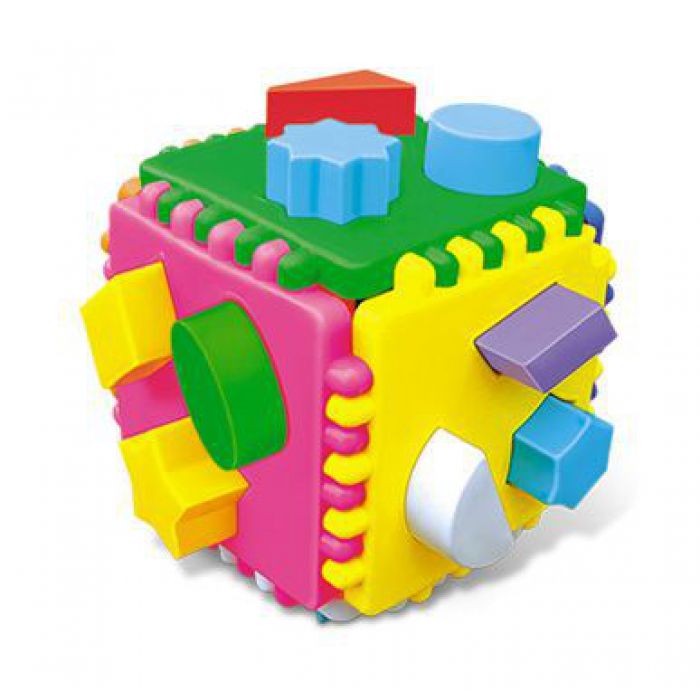 Коробка форм купить. Куб Стеллар логический. Сортер для малышей - логический куб Стеллар 01307. Логический куб большой (арт. И-3929).