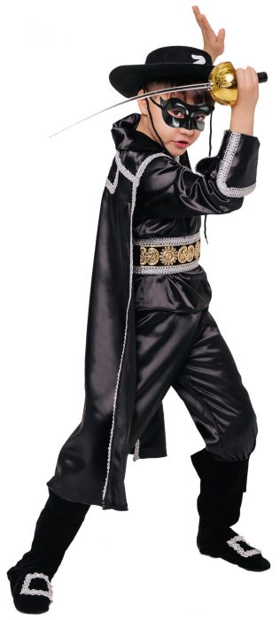 Карнавальный костюм Зорро (без штанов), рост 122-134 см (Бока С)