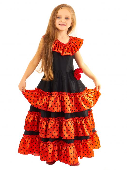 Купить платье испанки для девочки оптом - цены производителя. Отгрузим по РФ со склада