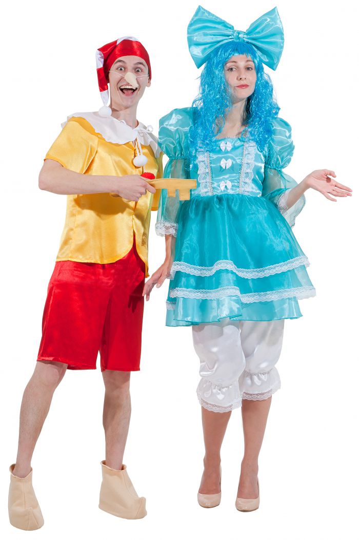 Карнавальные костюмы из сказки Буратино