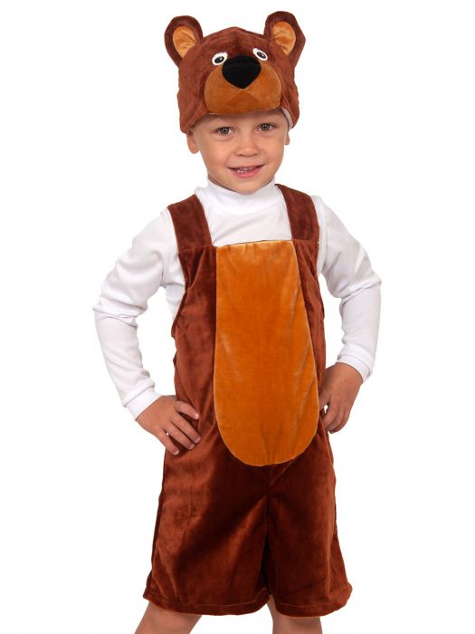Детский костюм ВОЛКА и МЕДВЕДЯ для мальчика